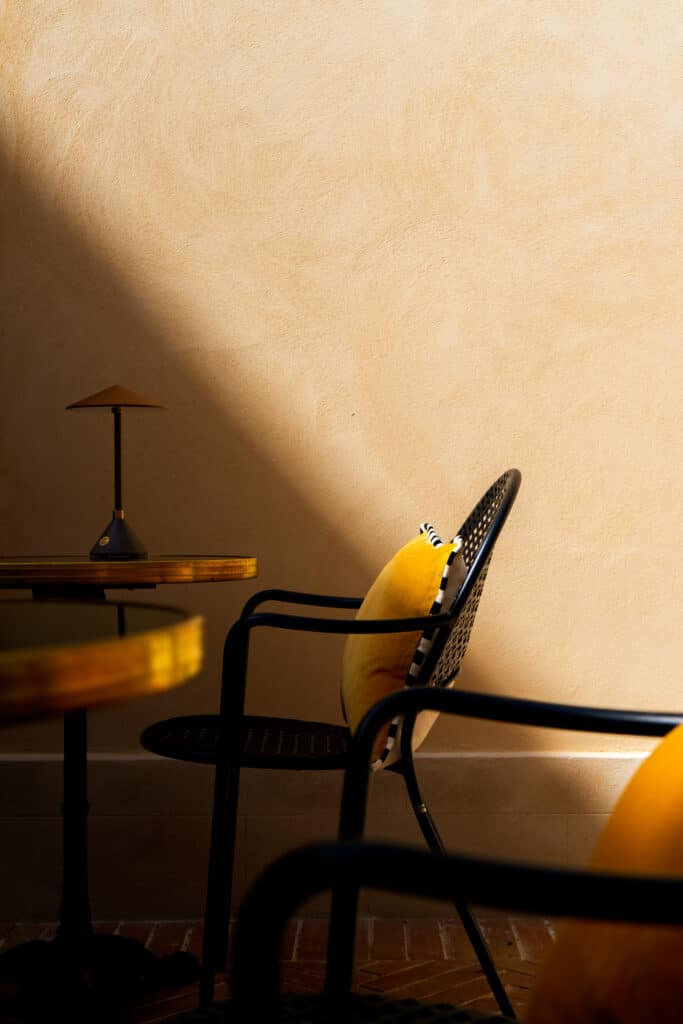 Le patio du 1824