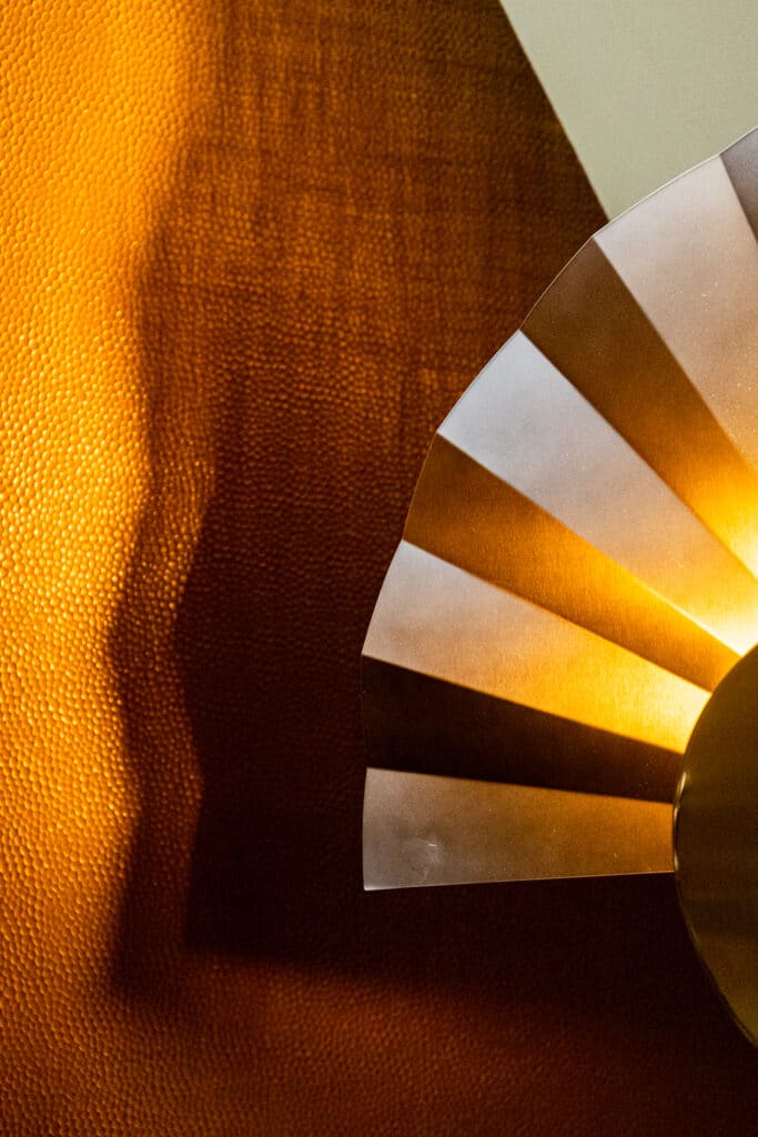 Designer lighting for the Caen Hotel