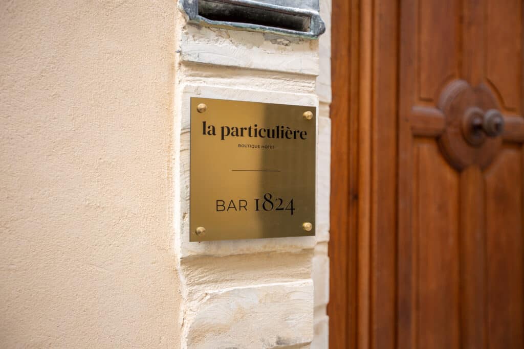 Façade Hôtel La Particulière & Bar 1824