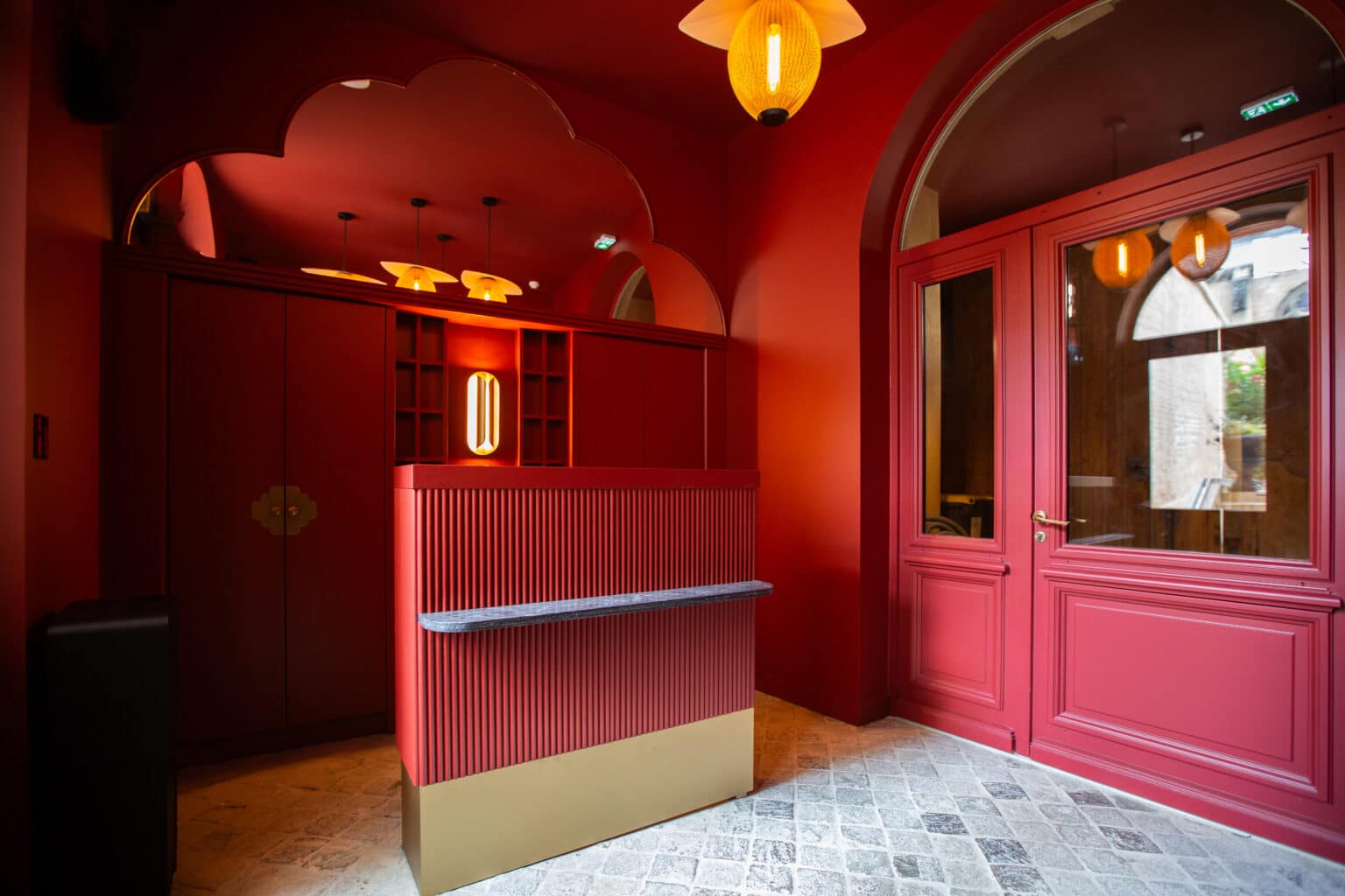 Reception at the Hotel La Particulière